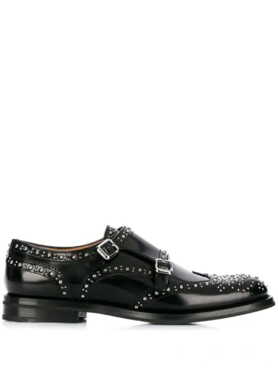 Church's Lana Met Monk-strap Brogues In Black