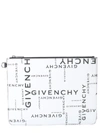 GIVENCHY CLUTCH WITH LOGO PRINT,11048431
