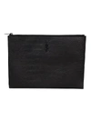 SAINT LAURENT ZIPPED CLUTCH,11046477