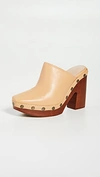 Jacquemus 110mm Les Sabots Leather Mules In Neutral