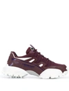 Valentino Garavani X Undercover Climber Sneakers In Burgundy