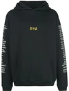 RTA LOGO PRINT HOODIE