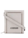 JACQUEMUS JACQUEMUS NECK STRAP CARDHOLDER - 灰色