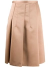 N°21 BOX PLEAT SKIRT