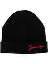 GIVENCHY SIGNATURE LOGO BEANIE