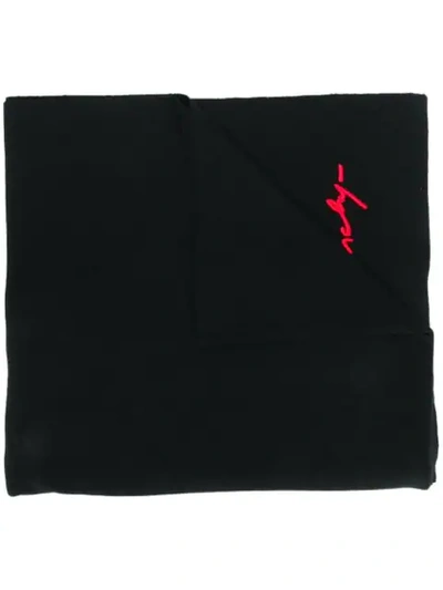 Givenchy Signature Logo Scarf In Black