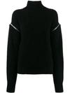 MSGM TURTLENECK KNITTED SWEATER