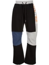 OFF-WHITE PATCHWORK SWEATPANTS