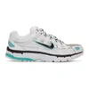 Nike P-6000 Leather And Mesh Sneakers In 104 Whtblks