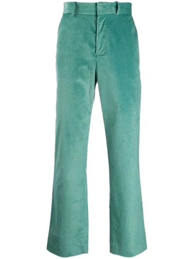 Sies Marjan Toby Cotton-blend Corduroy Straight-leg Trousers In Blue