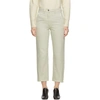 LEMAIRE LEMAIRE OFF-WHITE TWISTED JEANS
