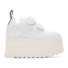 STELLA MCCARTNEY WHITE ECLYPSE PLATFORM SNEAKERS