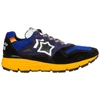 Atlantic Stars Polaris Contrasting Panel Sneakers In Blue