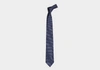 LEDBURY MEN'S NAVY BLUE FISCHER TIE SILK,1A19F4-699-OS