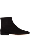 CHLOÉ LAURENA FLAT ANKLE BOOTS