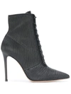 GIANVITO ROSSI ANKLE LACE-UP BOOTS