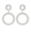 ALESSANDRA RICH CRYSTAL-EMBELLISHED EARRINGS,P00418762