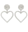 ALESSANDRA RICH CRYSTAL-EMBELLISHED EARRINGS,P00418761