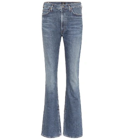 Citizens Of Humanity Georgia High-rise Bootcut Jeans In Blue