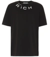 ALESSANDRA RICH EMBELLISHED COTTON T-SHIRT,P00409845