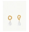 ALIGHIERI INITIAL SPARK EARRINGS