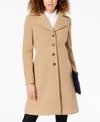 TOMMY HILFIGER SINGLE-BREASTED WALKER COAT, CREATED FOR MACY'S