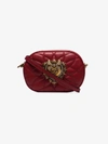 DOLCE & GABBANA DOLCE & GABBANA RED DEVOTION QUILTED CAMERA BAG,BB6704AV96714015240