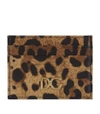 DOLCE & GABBANA LEOPARD PRINT CARD HOLDER,14863833