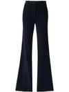 VICTORIA BECKHAM HIGH WAISTED FLARE TROUSERS