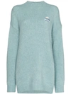 ALANUI ARCTIC SLOGAN KNIT JUMPER