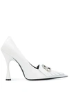 BALENCIAGA BB FRINGE PUMPS