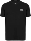EA7 EMBROIDERED T-SHIRT