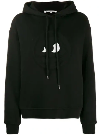 Mcq By Alexander Mcqueen Monster Code Hoodie In Black