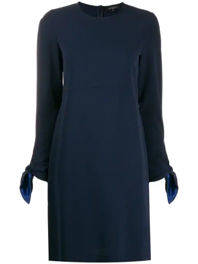 Antonelli Kleid Mit Knoten In Blue