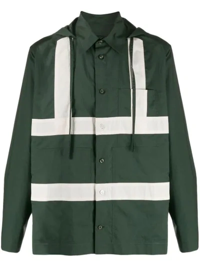 Craig Green Hooded Shirt Jacket - 绿色 In Green