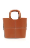 STAUD Andy Leather Tote,07-9167-TAN