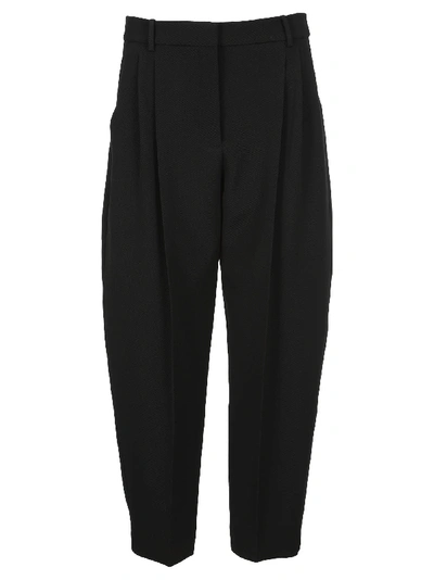 Stella Mccartney Crop Trousers In Black