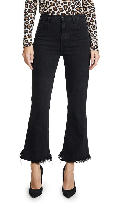J Brand Julie High Rise Flare Jeans In Undercover