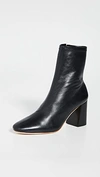 LOEFFLER RANDALL ELISE SLIM ANKLE BOOTIES BLACK,LOEFF41441