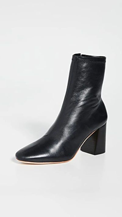 Loeffler Randall Elise Slim Ankle Booties In Black