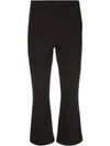A.L.C CROPPED FLARED TROUSERS