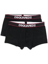 DSQUARED2 DSQUARED2 2 PACK LOGO BOXERS - 白色