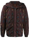 ALEXANDER MCQUEEN INSECTS PRINT BOMBER JACKET