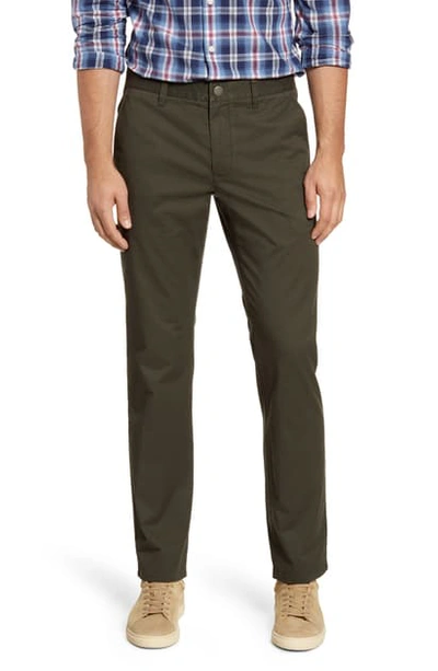 Bonobos Slim Fit Stretch Washed Chinos In Wax Loden