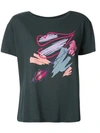 EMPORIO ARMANI BRANDED LIPS T-SHIRT