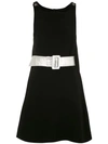 ANDREA BOGOSIAN BELTED PULLOVER COUTURE DRESS