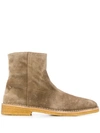 ISABEL MARANT ZIPPED ANKLE BOOTS