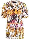 Dsquared2 Tie-dye Print T-shirt In Black