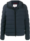 PEUTEREY PEUTEREY HOODED DOWN JACKET - 蓝色