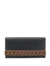 FENDI FF MOTIF STRAP WALLET